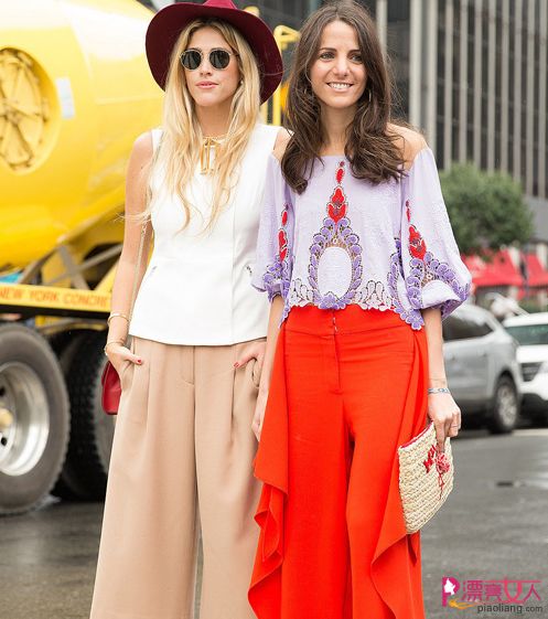  看看纽约潮女们穿什么过春天 时尚都市的潮流