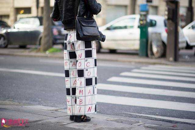  巴黎时装周街拍的奇葩单品