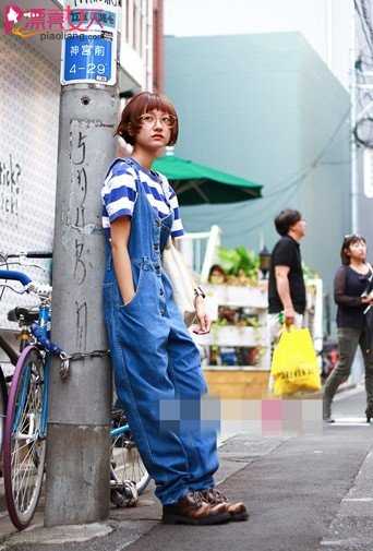  窥视日本街拍 这样的流行元素你敢穿吗