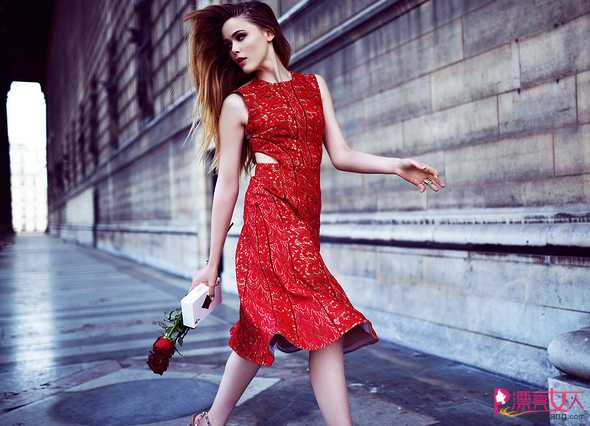  2017年春季流行趋势  红色连衣裙要统治整个春季