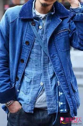  2016男士秋装趋势 蓝染布穿得好能秒变型男