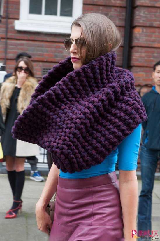  最新围巾流行趋势 告别路人感的围巾搭配