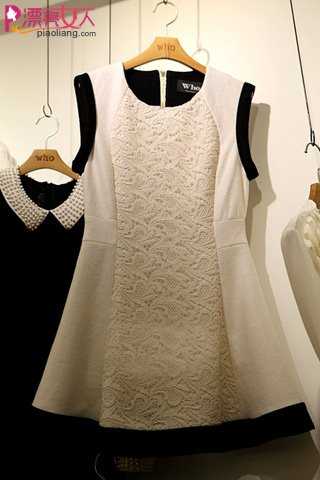  本季服饰流行趋势 白色刺绣蕾丝当道