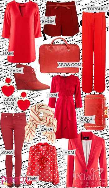  春节警报奏响 新年衣橱必备扮靓红衣