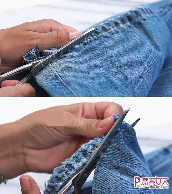  牛仔裤毛边怎么做 自己也能简单DIY毛边牛仔裤