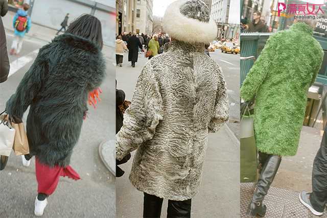 纽约时尚街拍 看达人们潮流过圣诞