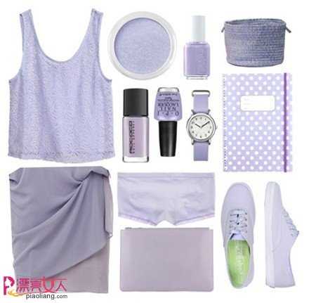  Purple girl 紫色流行单品