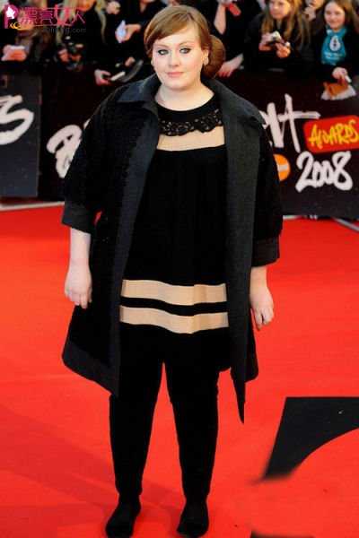  天后阿黛尔Adele 路人到巨星胖女孩时尚进化