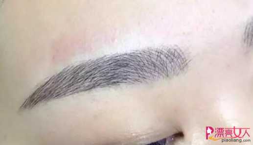  韩式半永久纹眉 这样的眉毛自然吗?