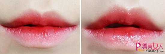  韩式咬唇妆的化法 两种咬唇妆的画法