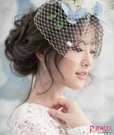  韩式新娘盘发教程图解 甜美气质美翻了