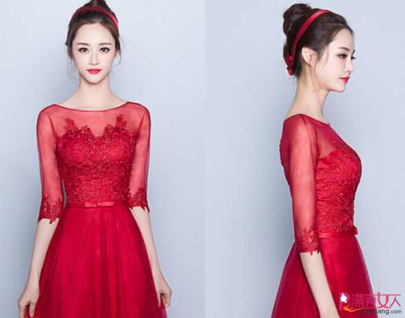 五款韩式新娘盘发发型 文雅时尚高贵