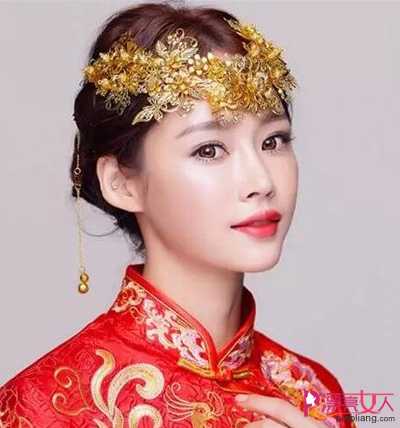  中式新娘发型设计 打造梦幻婚礼造型
