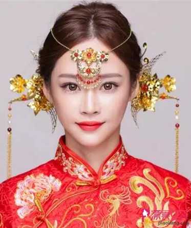  中式新娘发型设计 打造梦幻婚礼造型