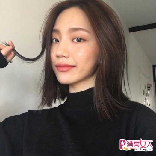  韩国潮女发型 中短发发型轻松提升自身气质