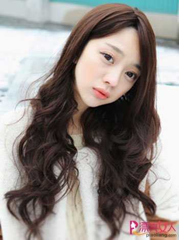  韩系长发发型 一种暖暖的时髦感