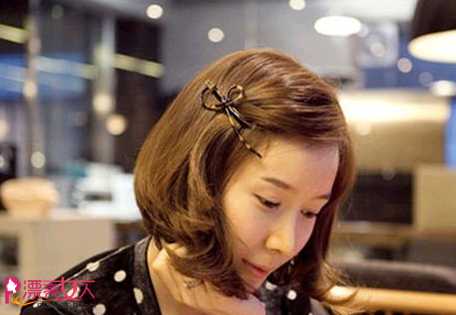  韩式时尚发夹 为发型增添色彩