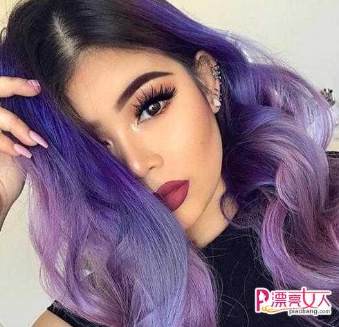  2018超好看的紫色发色 一定要试一试
