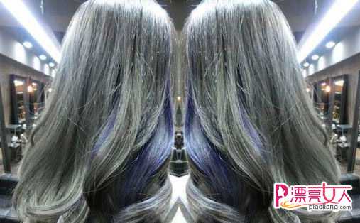 紫色头发发型 不一样的冷艳美