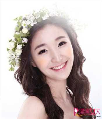  韩系新娘发型 气质和美丽兼具