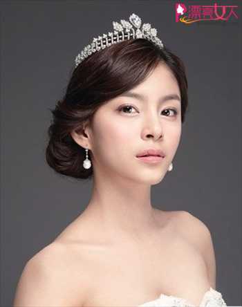  韩系新娘发型 气质和美丽兼具