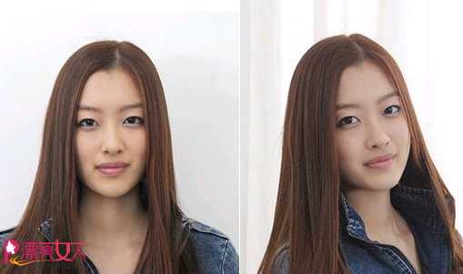  2013最IN韩式发型 中长发速瘦脸