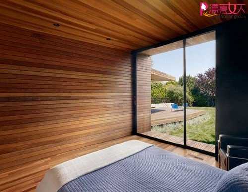  仿若置身大自然：木材墙壁的室内设计
