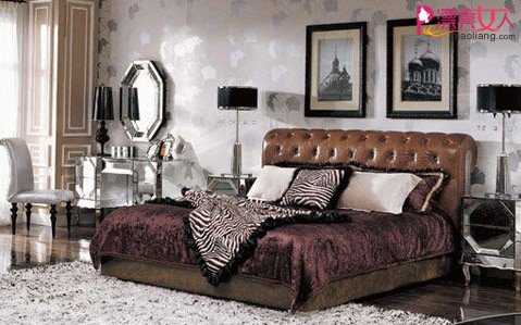  后现代卧室风格 浪漫与奢华并存