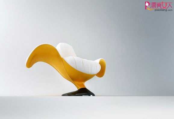  萌翻了！超可爱的香蕉椅