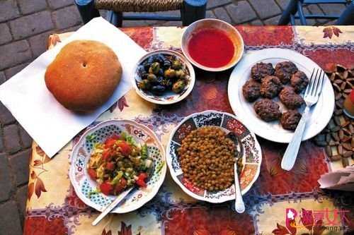  摩洛哥美食 三毛最爱的街边小吃