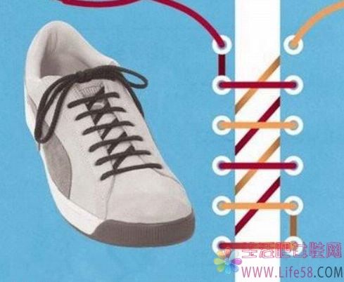  花式系鞋带方法，潮流可不止于鞋带！